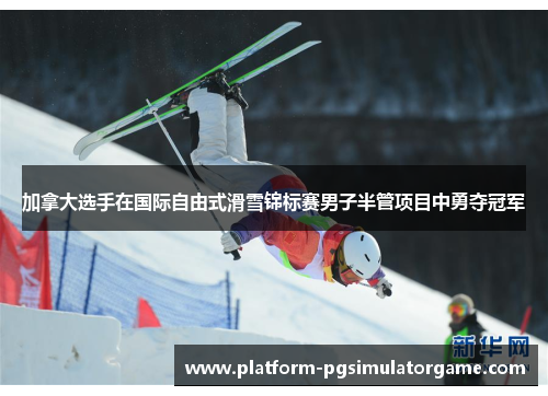 加拿大选手在国际自由式滑雪锦标赛男子半管项目中勇夺冠军