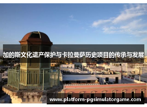 加的斯文化遗产保护与卡拉曼萨历史项目的传承与发展