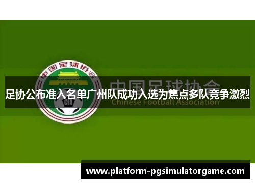 足协公布准入名单广州队成功入选为焦点多队竞争激烈